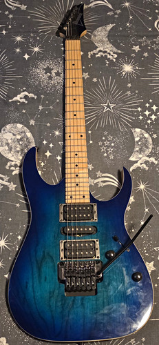 Ibanez rg370ahmz blue solid - rg,