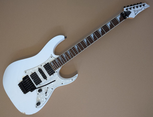 Ibanez rg350dx white electric - white,