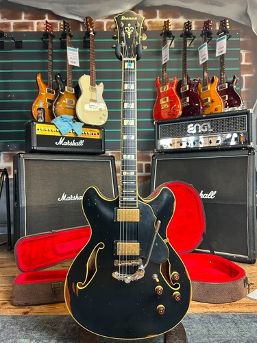 Ibanez asv 100 black - black, low
