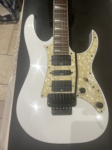 Ibanez rg350dxz white - white, electric