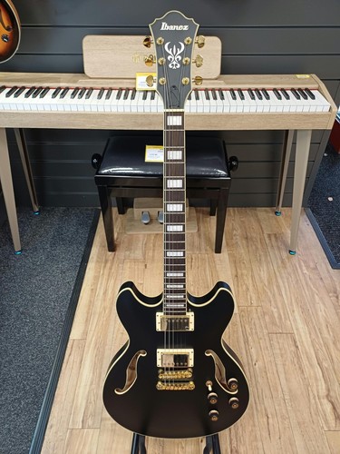 Ibanez as73g black - gold, 355